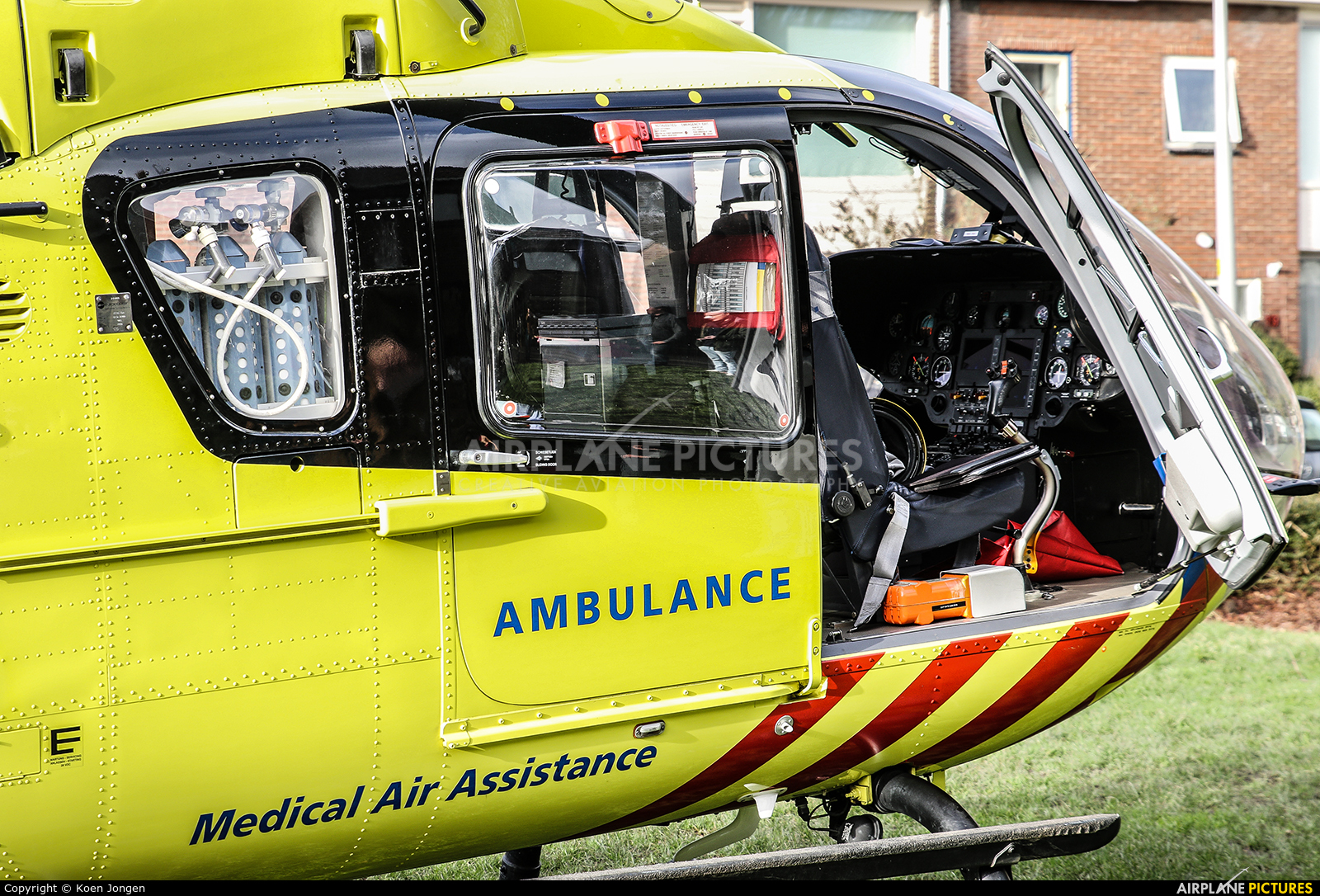 ANWB Medical Air Assistance PH-HVB aircraft at Off Airport - Netherlands
