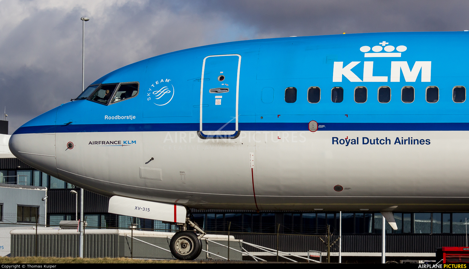 KLM PH-BXV aircraft at Amsterdam - Schiphol