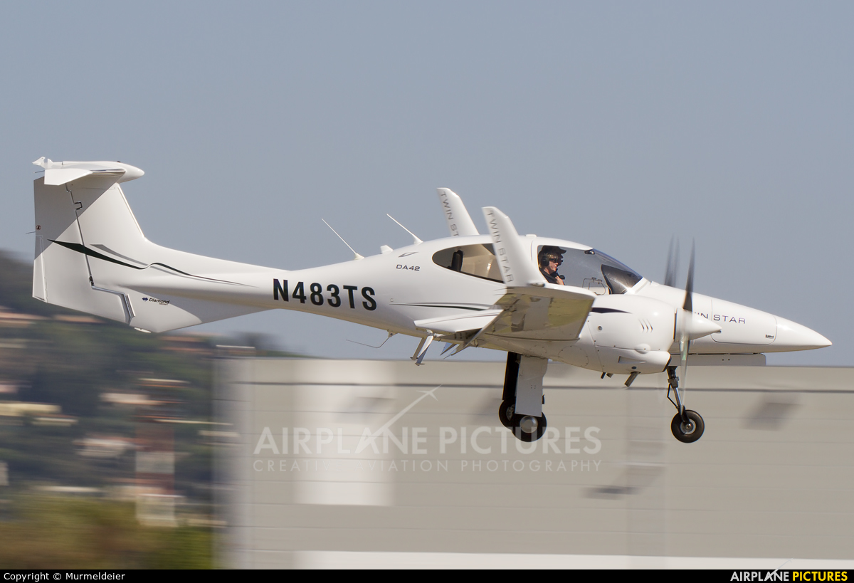 Private N483TS aircraft at Cannes - Mandelieu