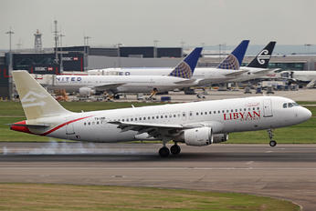 TS-INN - Libyan Airlines Airbus A320