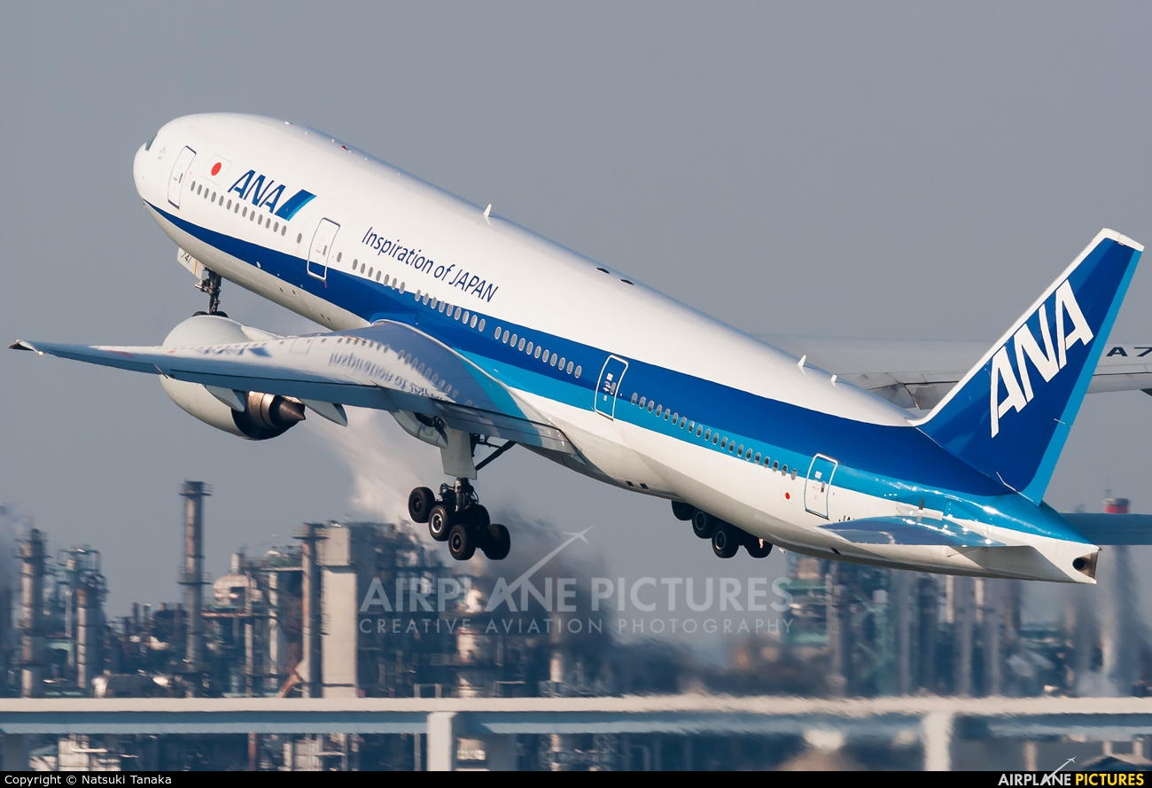 ANA - All Nippon Airways JA741A aircraft at Tokyo - Haneda Intl