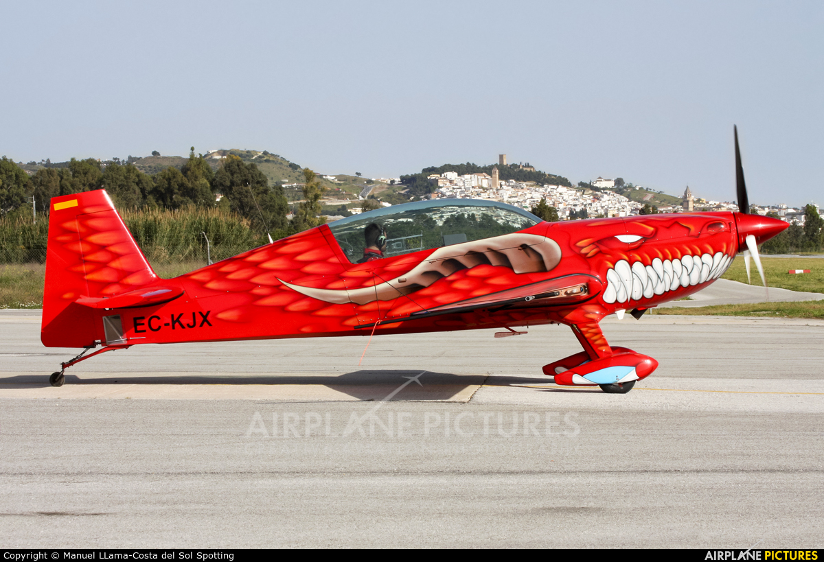 Private EC-KJX aircraft at Malaga - La Axarquia