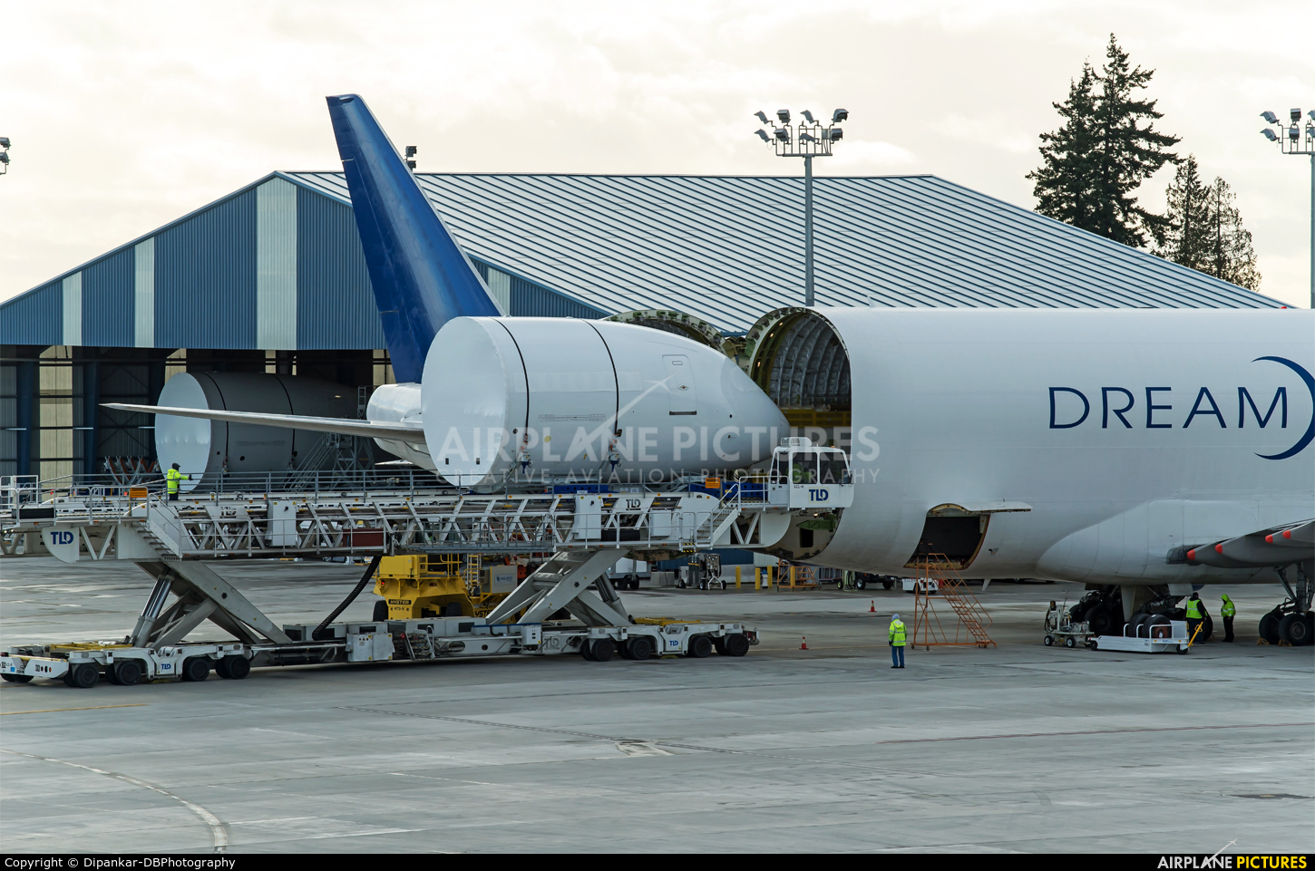 Boeing Company N718BA aircraft at Everett - Snohomish County / Paine Field