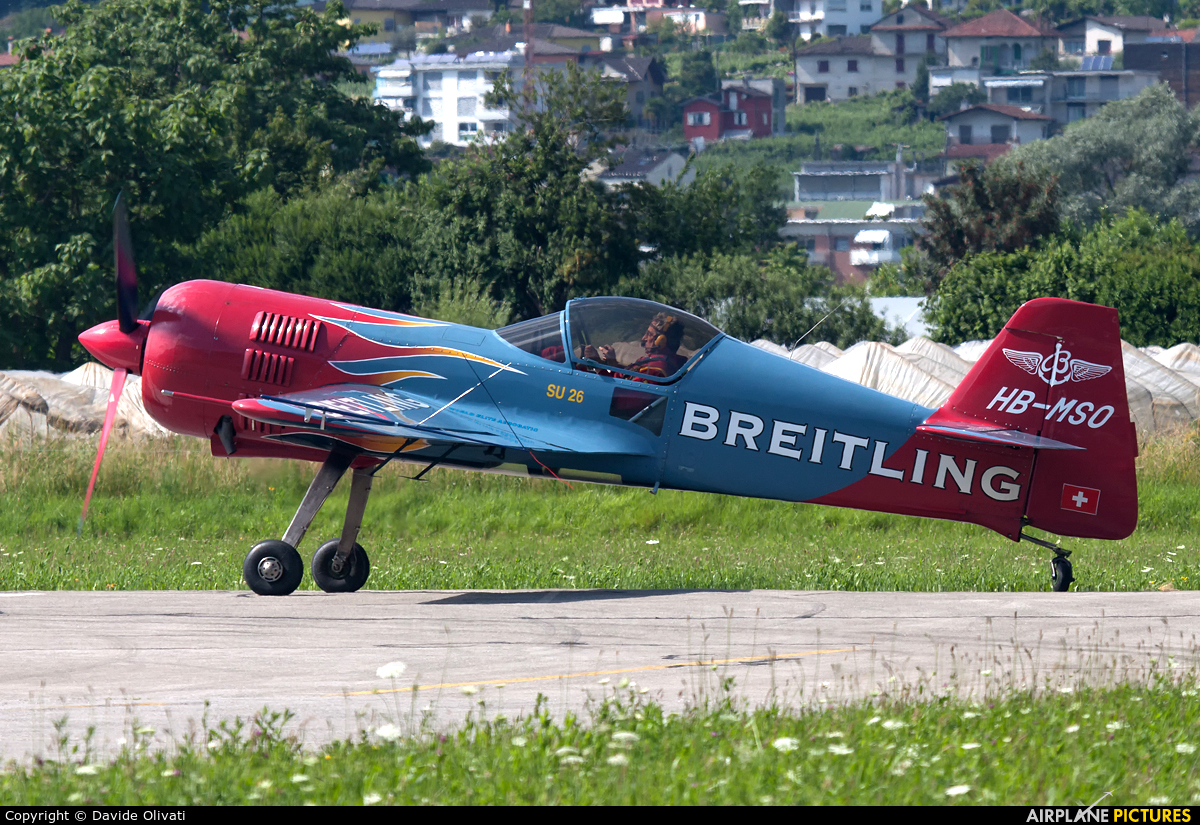 Private HB-MSO aircraft at Locarno