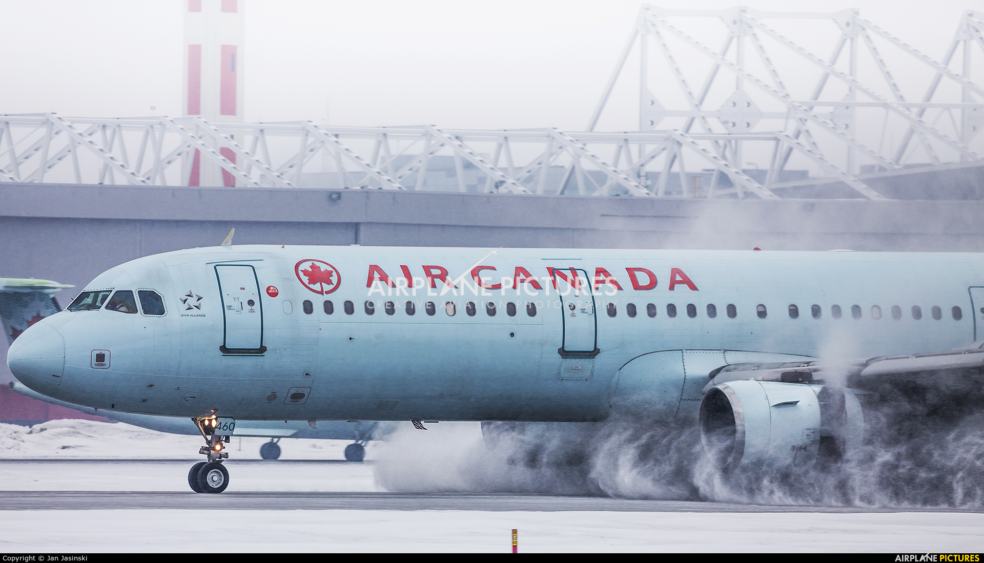 Air Canada C-GJWO aircraft at Montreal - Pierre Elliott Trudeau Intl, QC