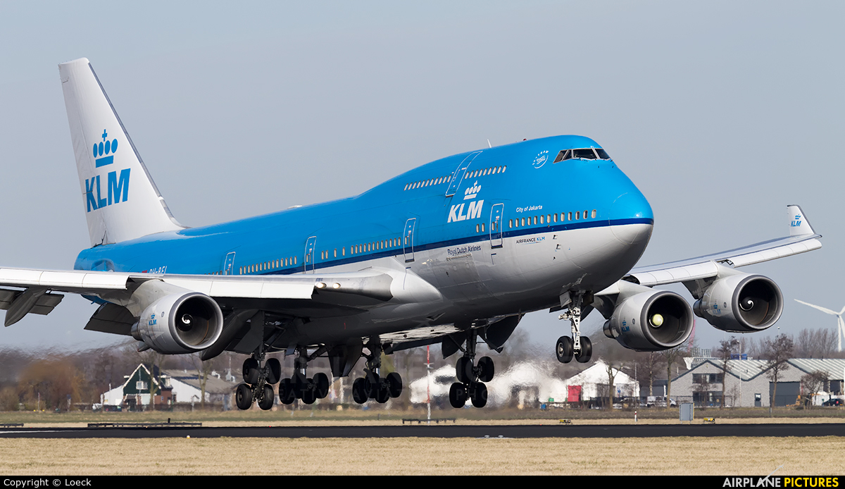 KLM PH-BFI aircraft at Amsterdam - Schiphol