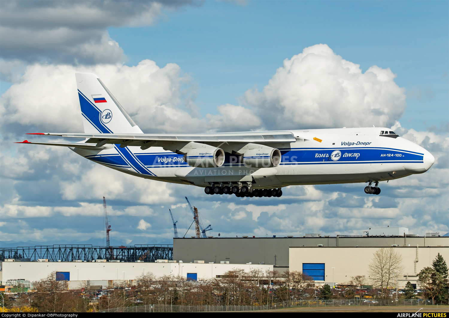 Volga Dnepr Airlines RA-82047 aircraft at Everett - Snohomish County / Paine Field