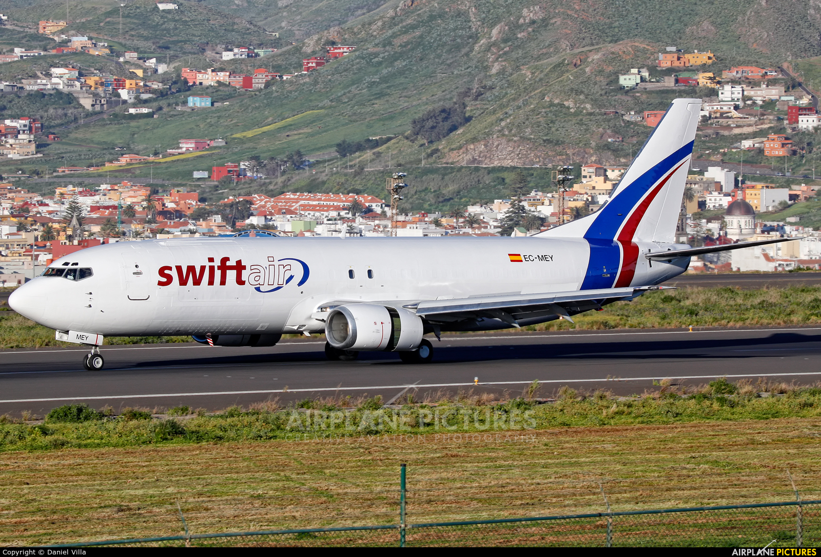 Swiftair EC-MEY aircraft at Tenerife Norte - Los Rodeos