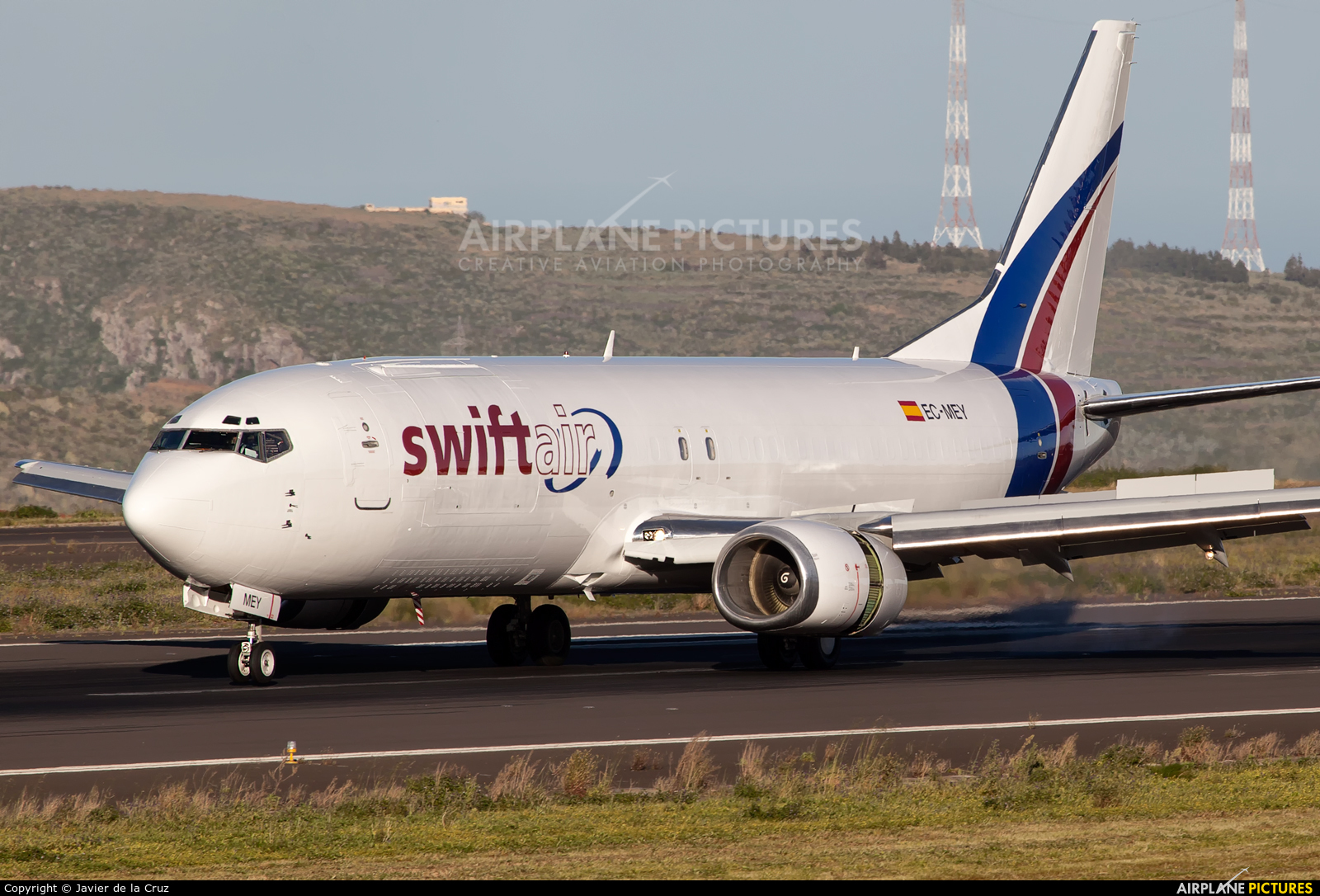 Swiftair EC-MEY aircraft at Tenerife Norte - Los Rodeos