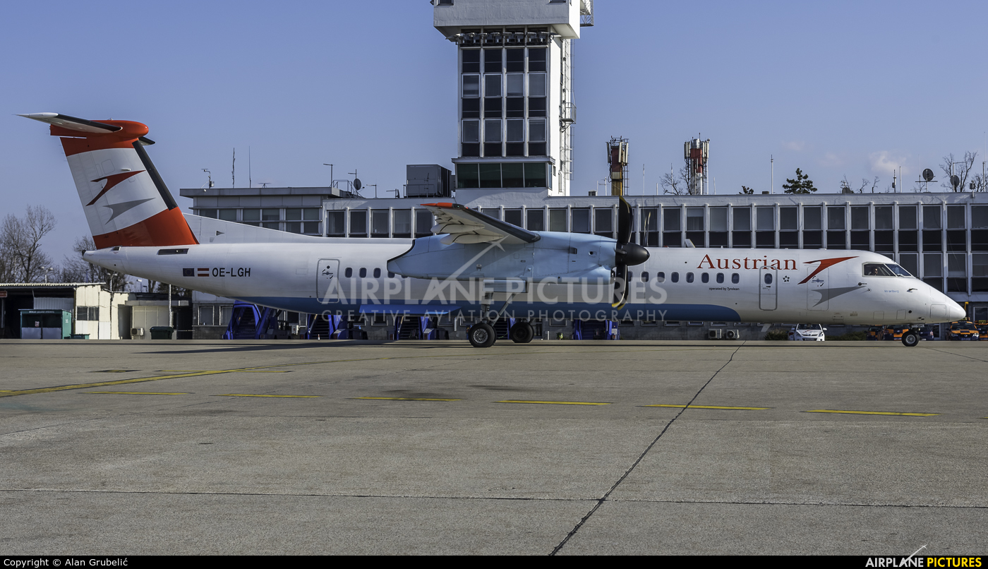 Austrian Airlines/Arrows/Tyrolean OE-LGH aircraft at Zagreb