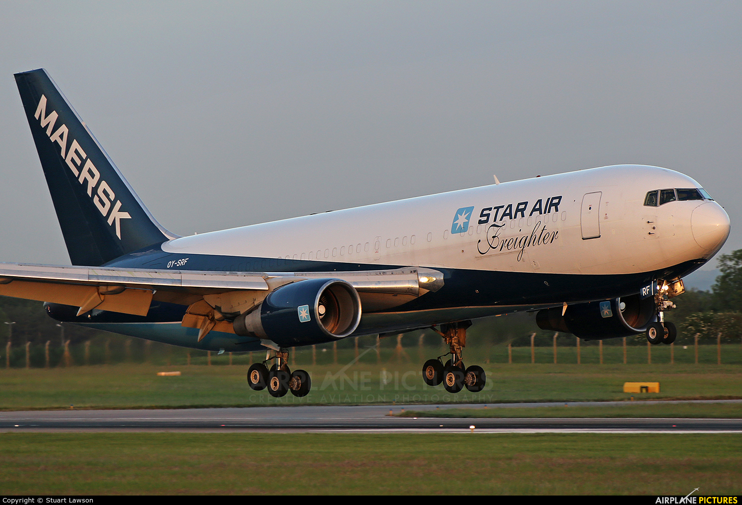 Star Air Freight OY-SRF aircraft at East Midlands