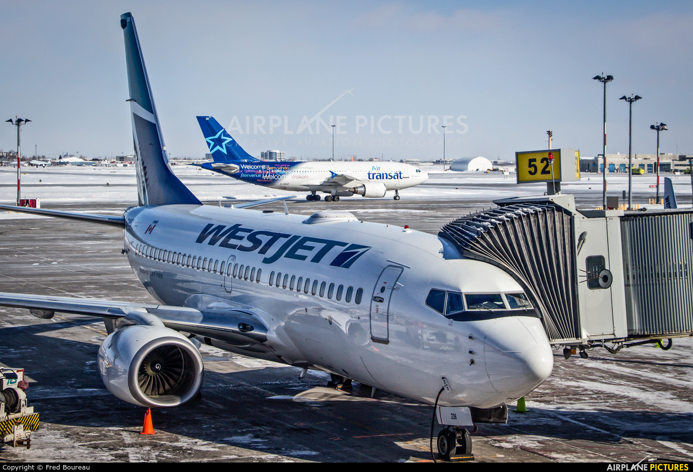 WestJet Airlines C-GWBX aircraft at Montreal - Pierre Elliott Trudeau Intl, QC