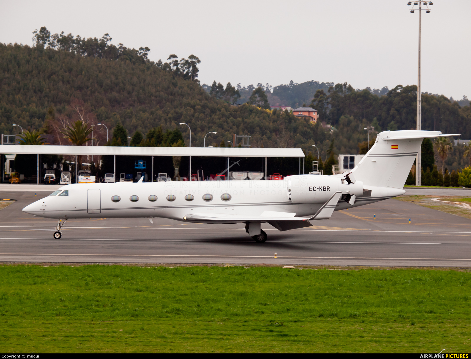 TAG Aviation EC-KBR aircraft at La Coruña