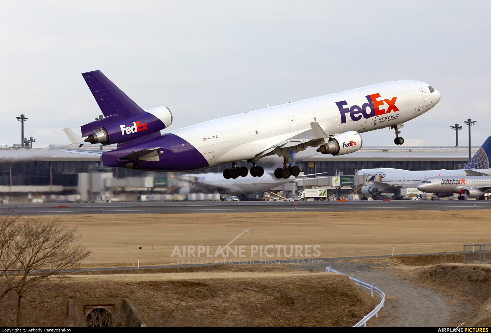 FedEx Federal Express N574FE aircraft at Tokyo - Narita Intl