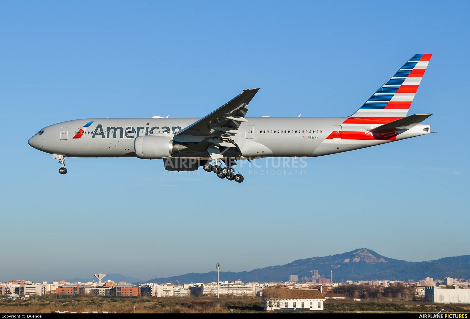 American Airlines N788AN aircraft at Barcelona - El Prat