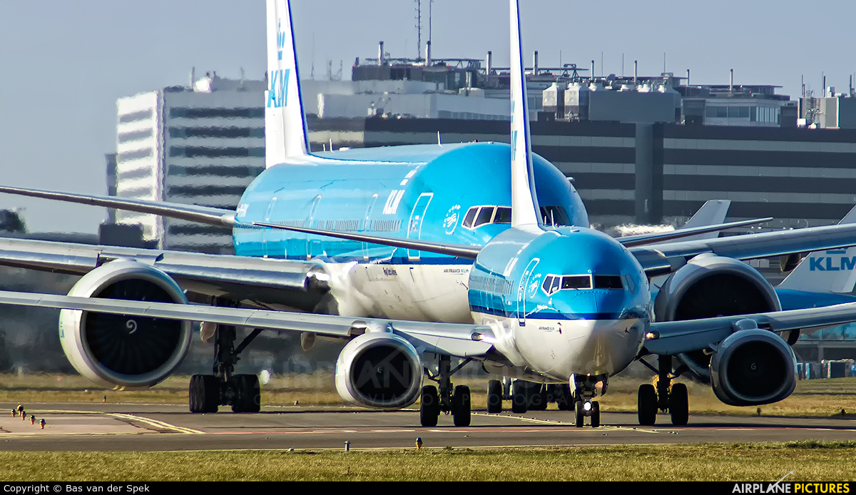 KLM PH-BGQ aircraft at Amsterdam - Schiphol