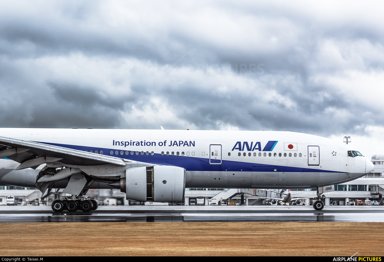 ANA - All Nippon Airways JA8198 aircraft at Kagoshima