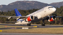 OY-KBT - SAS - Scandinavian Airlines Airbus A319 aircraft
