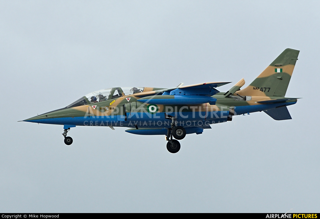 Nigeria - Air Force NAF477 aircraft at Manchester