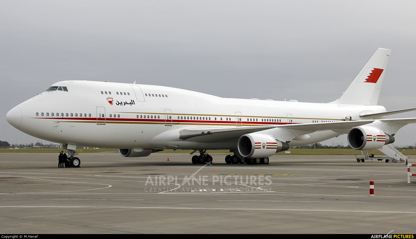 A9C-HMK - Bahrain Amiri Flight Boeing 747-400 at Dublin | Photo ID