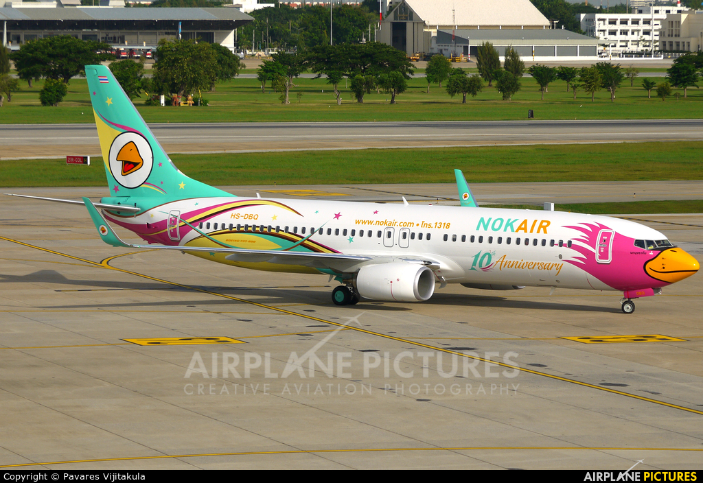 Nok Air HS-DBQ aircraft at Bangkok - Don Muang