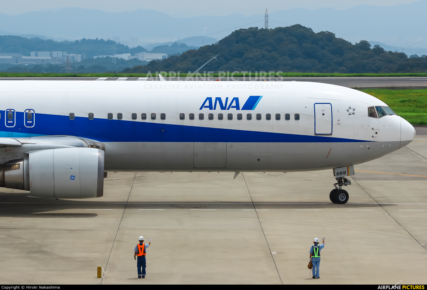 ANA - All Nippon Airways JA8669 aircraft at Okayama