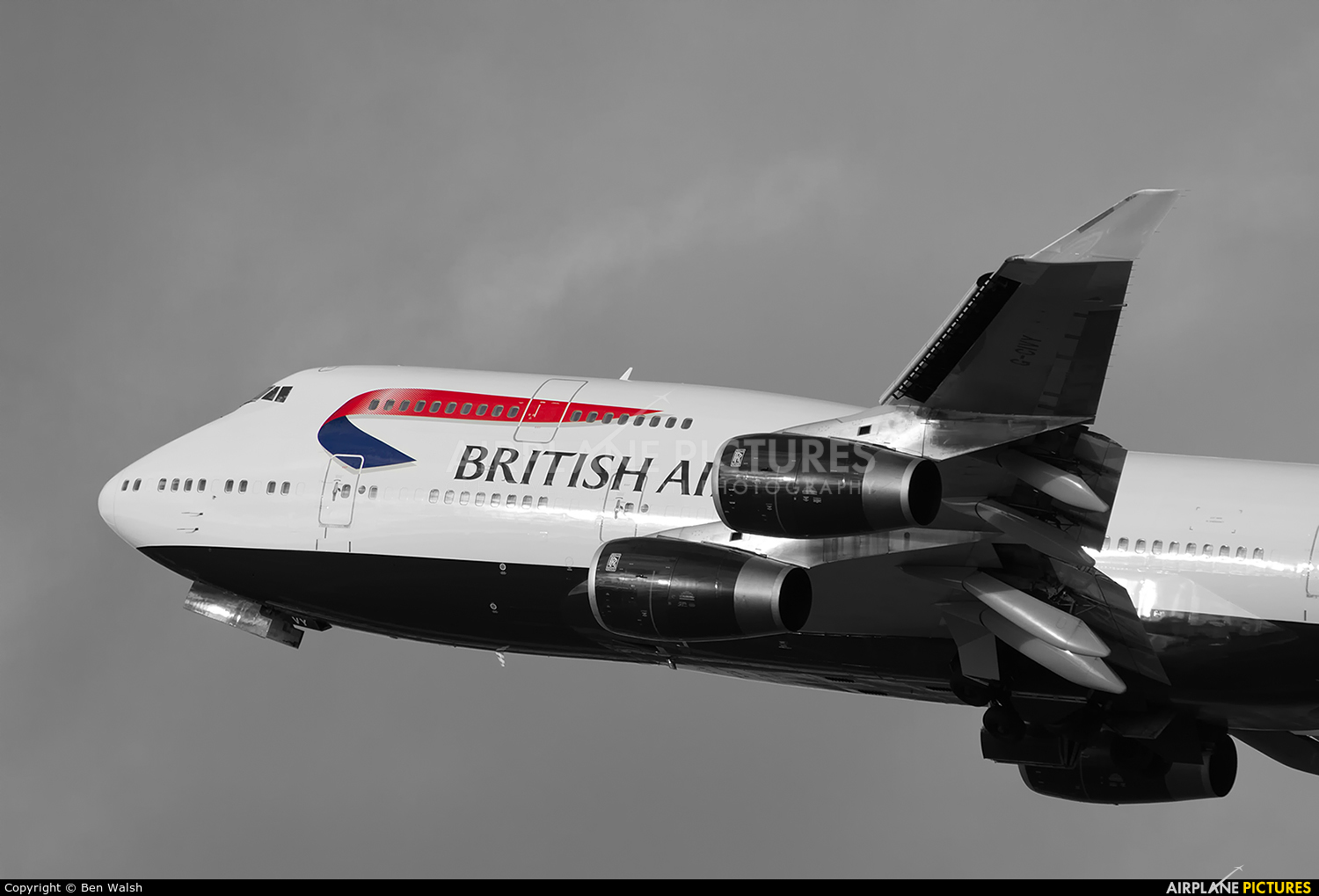 British Airways G-CIVY aircraft at London - Heathrow