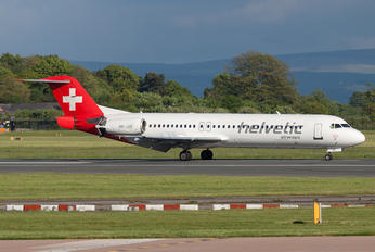 HB-JVE - Helvetic Airways Fokker 100
