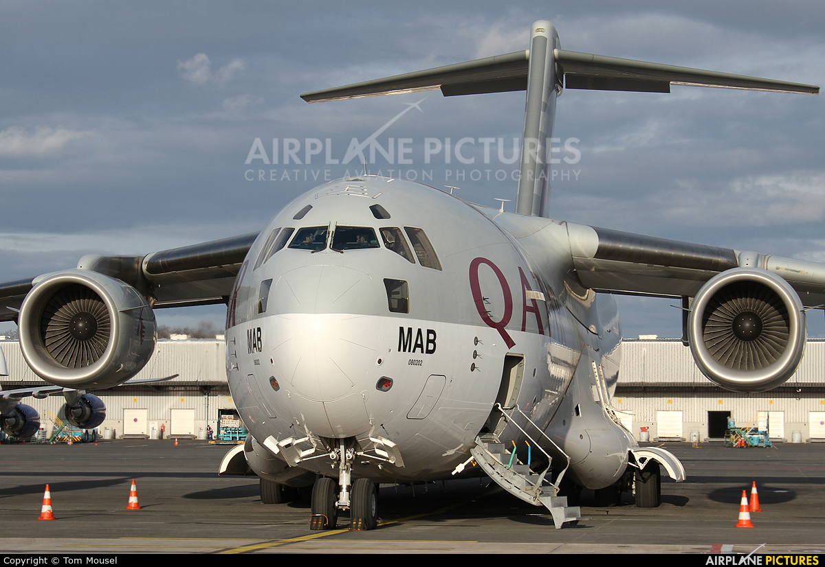 Qatar Amiri Flight A7-MAB aircraft at Luxembourg - Findel