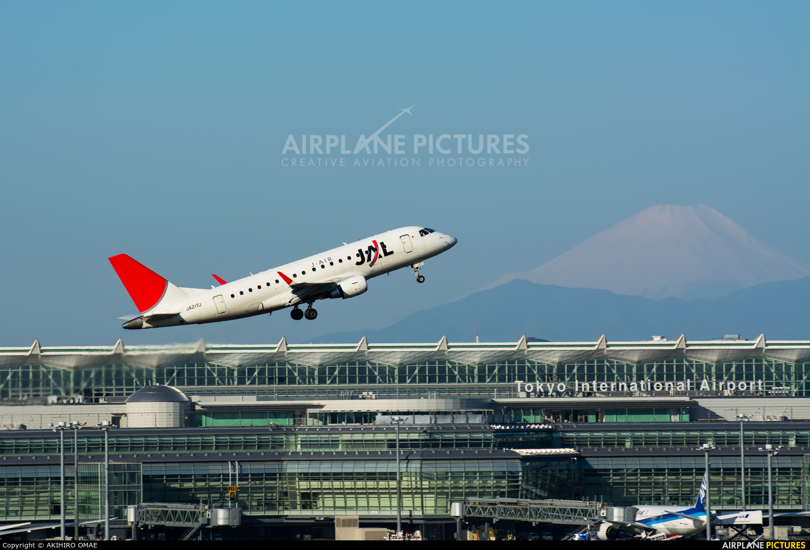 J-Air JA217J aircraft at Tokyo - Haneda Intl