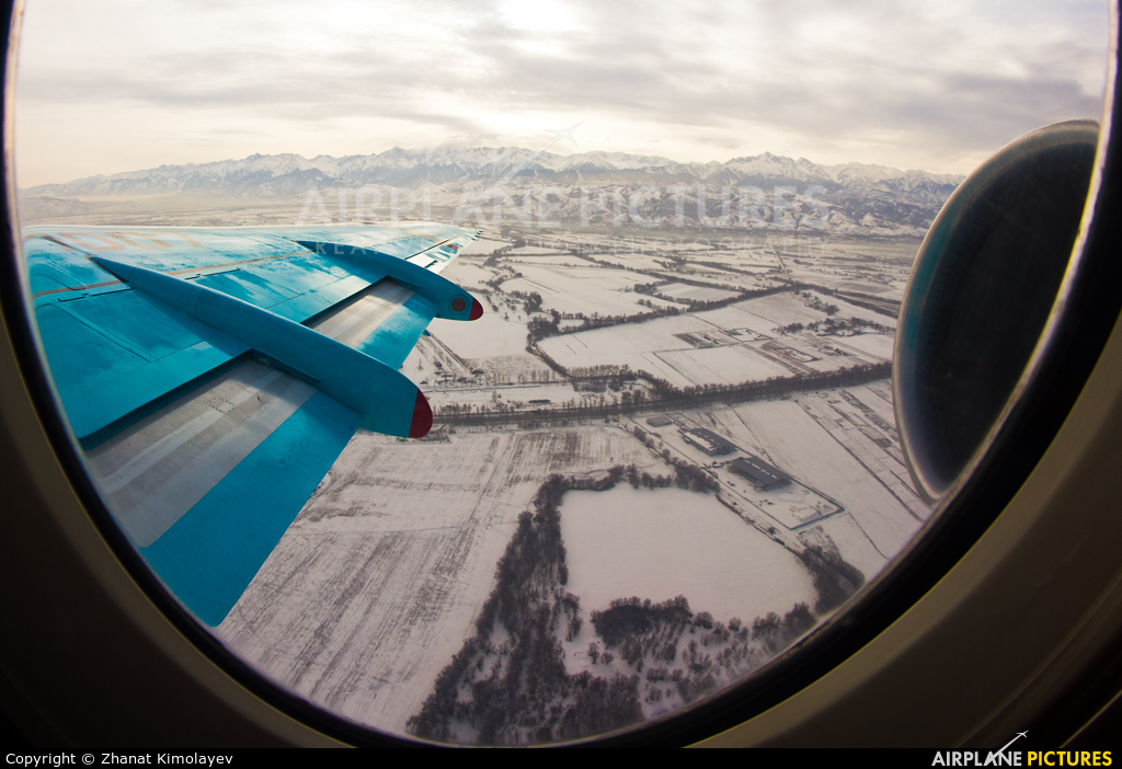 Bek Air UP-F1007 aircraft at In Flight - Kazakhstan