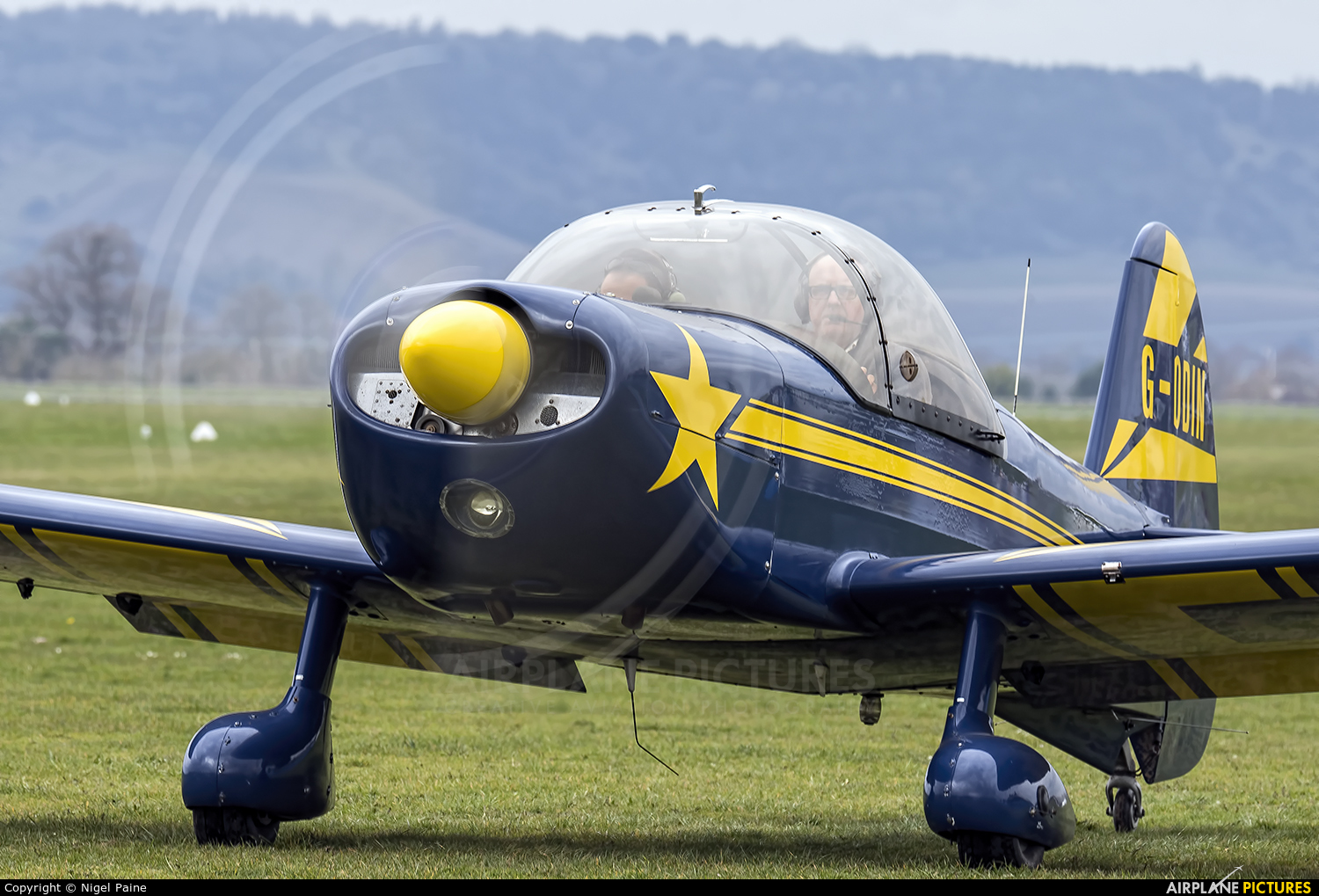 Private G-ODIN aircraft at Chichister / Goodwood