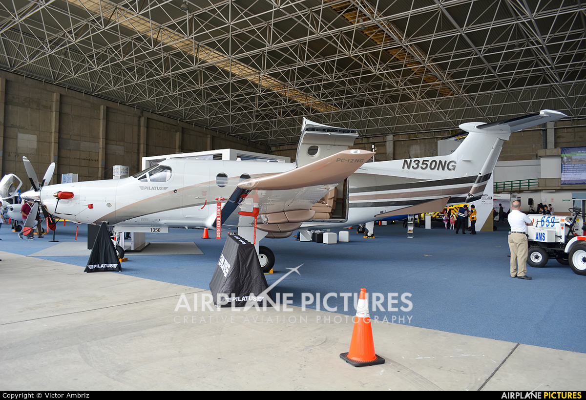 Pilatus N350NG aircraft at Toluca Intl