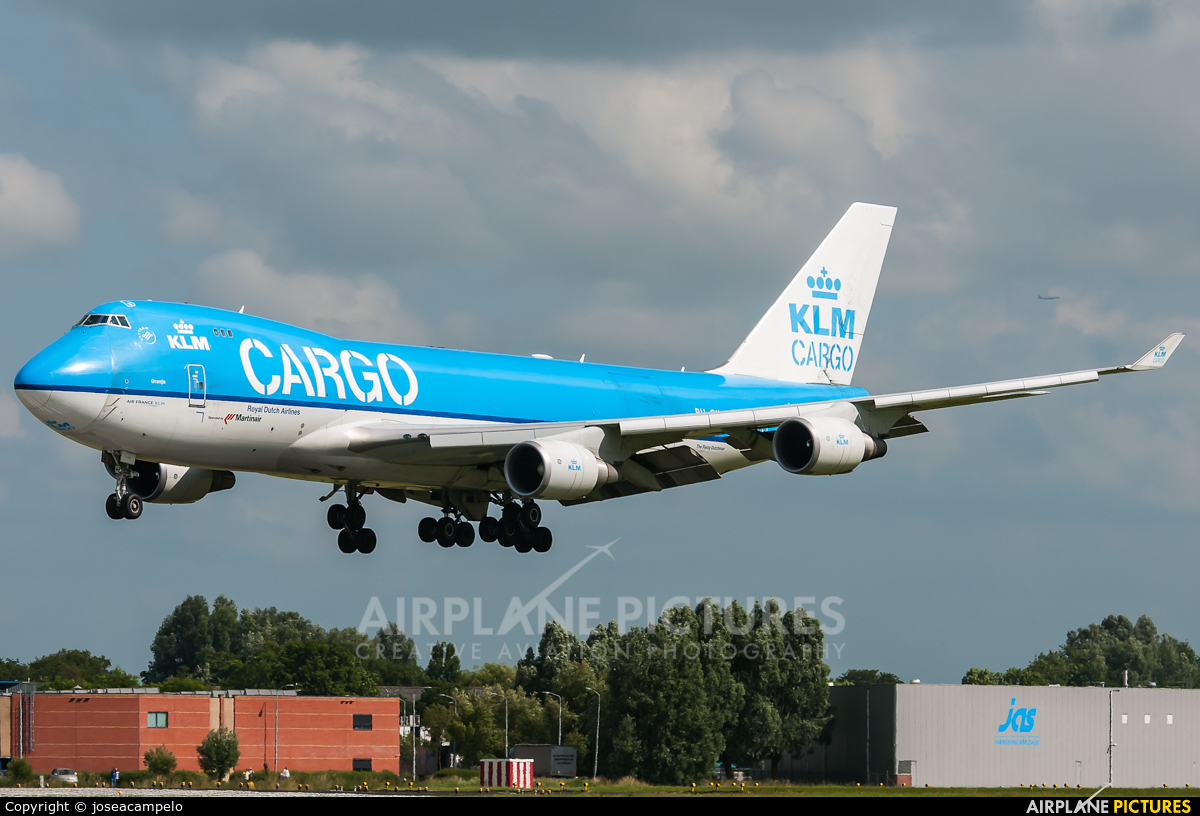 KLM Cargo PH-CKC aircraft at Amsterdam - Schiphol