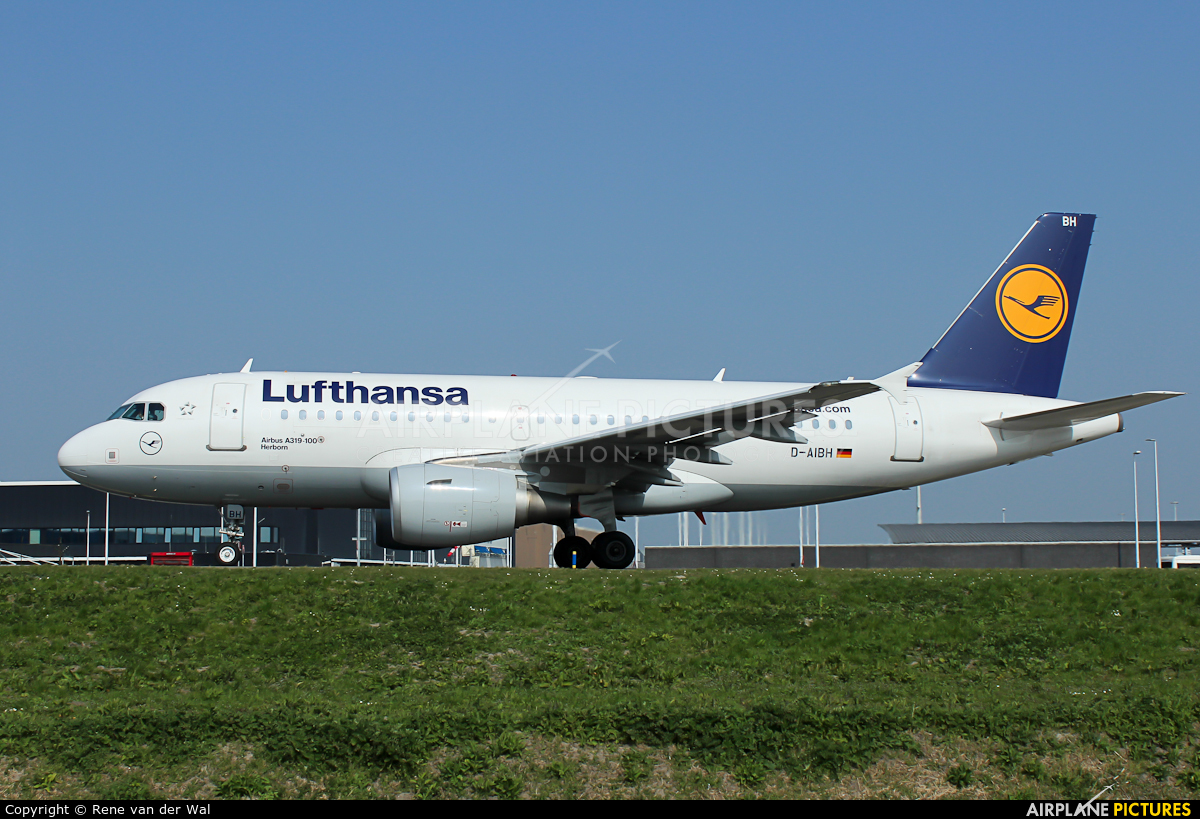 Lufthansa D-AIBH aircraft at Amsterdam - Schiphol