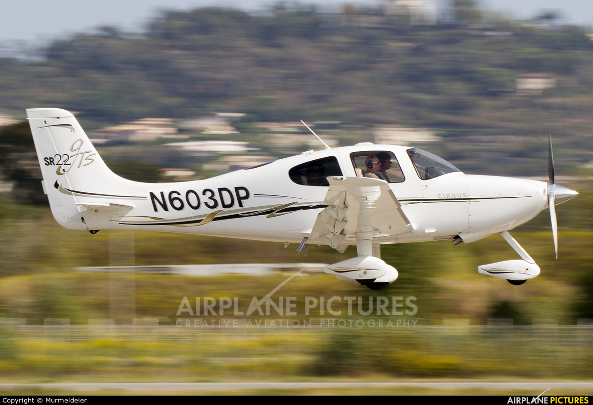 Private N603DP aircraft at Cannes - Mandelieu