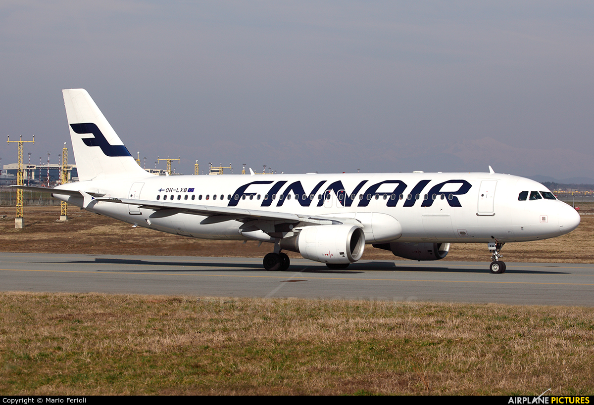 Finnair OH-LXB aircraft at Milan - Malpensa