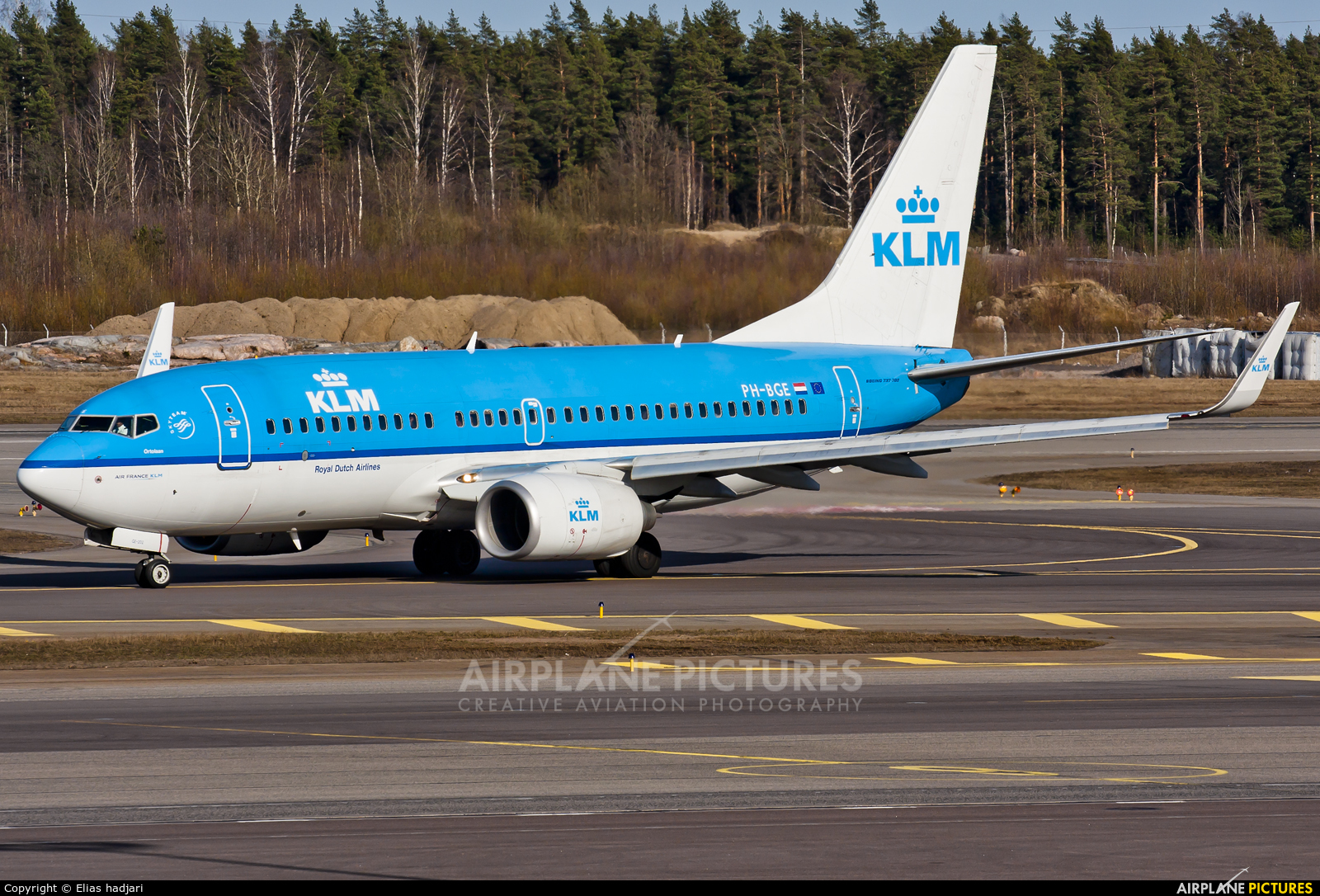 KLM PH-BGE aircraft at Helsinki - Vantaa