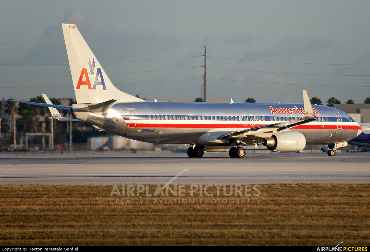 American Airlines N810NN aircraft at Miami Intl