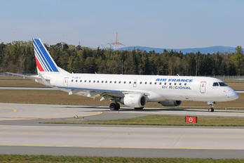 F-HBLH - Air France - Regional Embraer ERJ-190 (190-100)