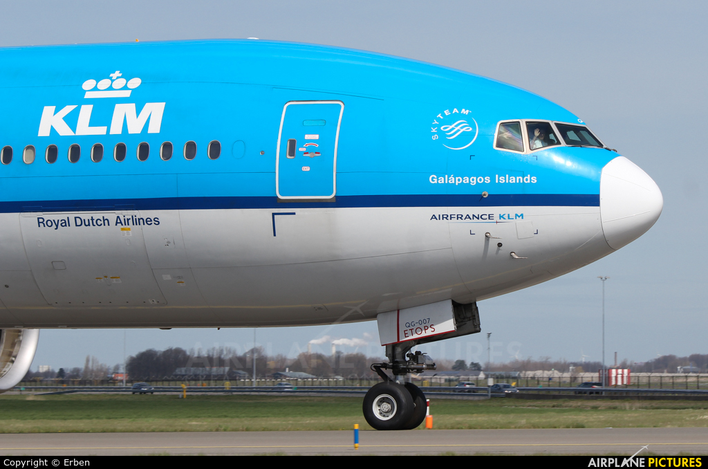 KLM PH-BQG aircraft at Amsterdam - Schiphol