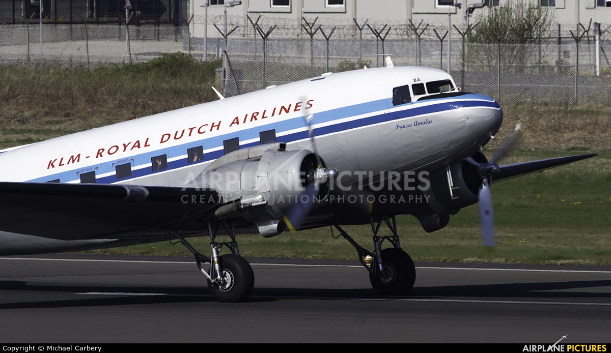 DDA Classic Airlines PH-PBA aircraft at Belfast City - George Best