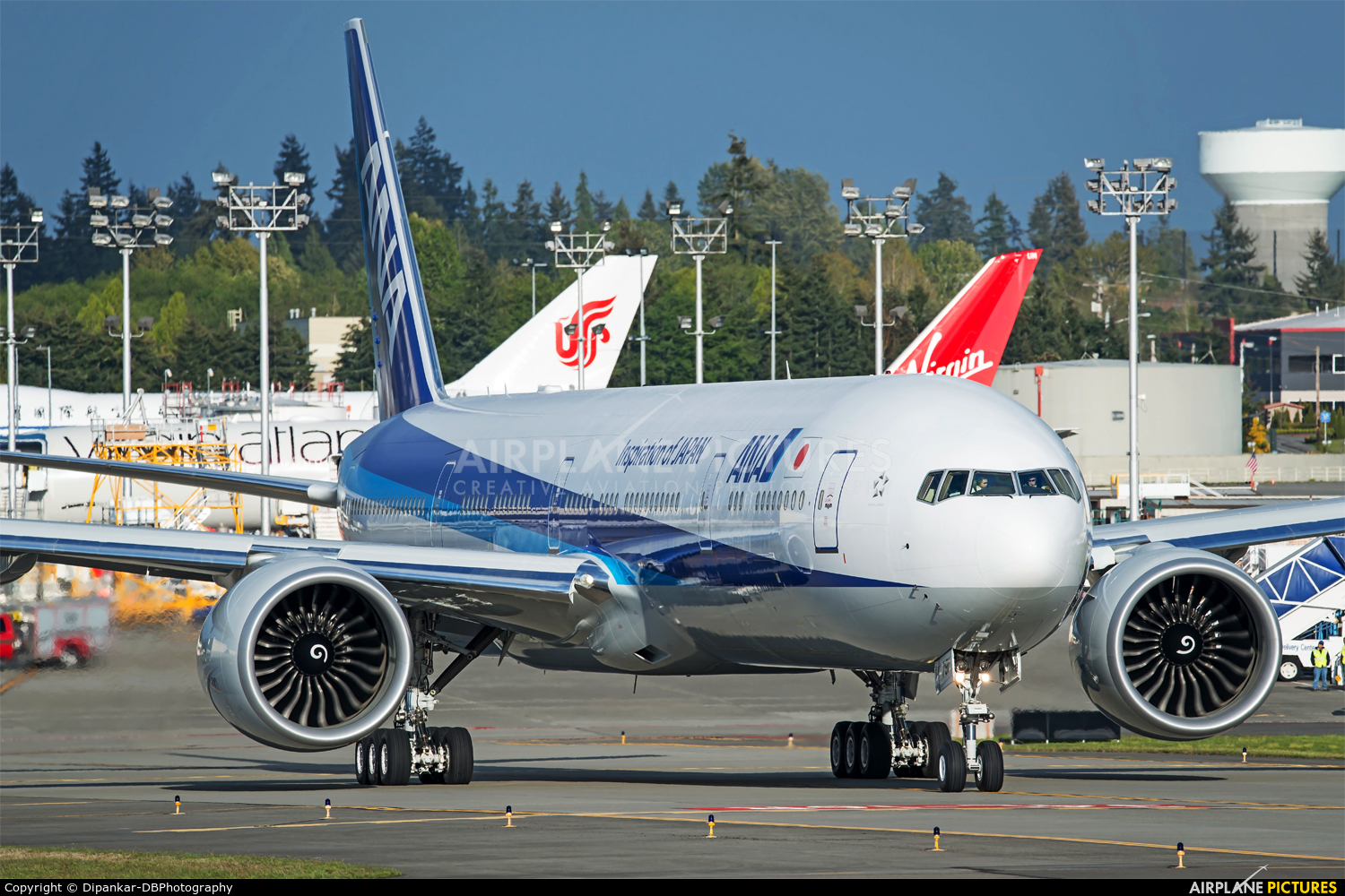 ANA - All Nippon Airways JA791A aircraft at Everett - Snohomish County / Paine Field