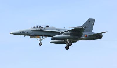 CE.15-12 - Spain - Air Force McDonnell Douglas EF-18B Hornet