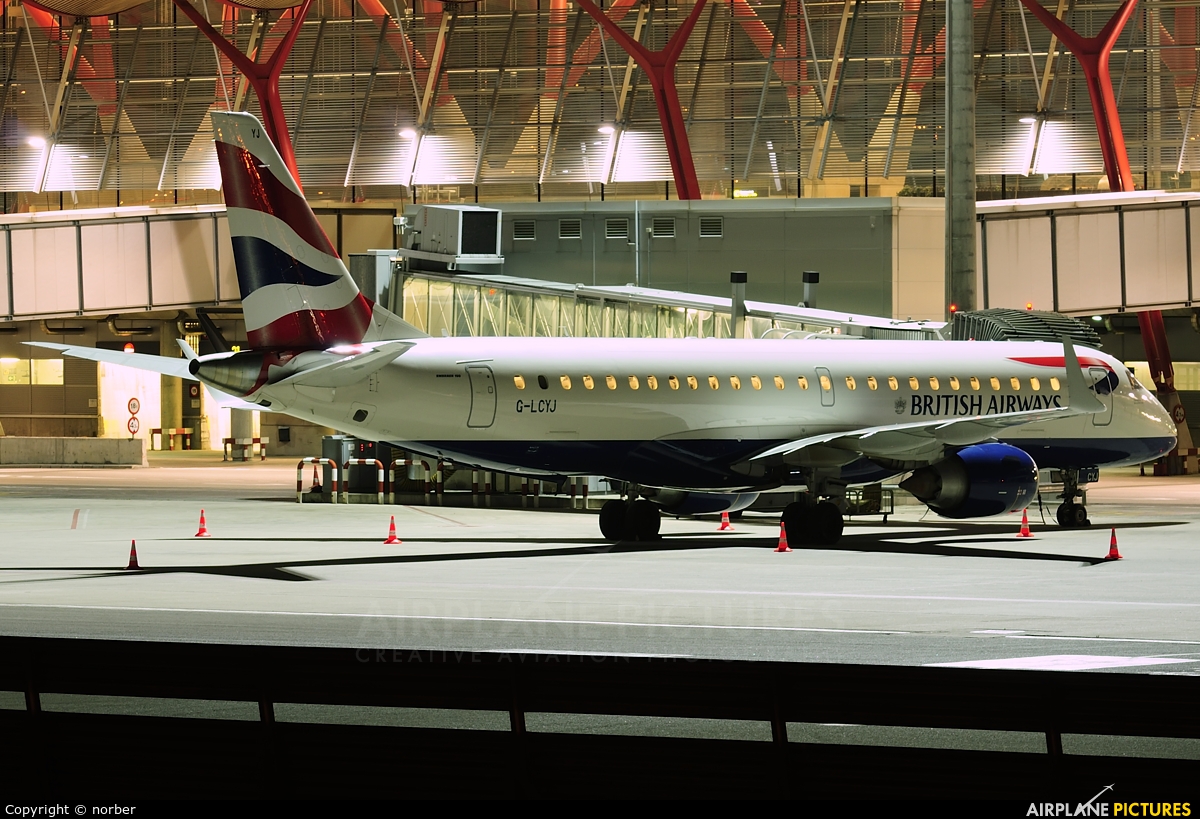 British Airways - City Flyer G-LCYJ aircraft at Madrid - Barajas