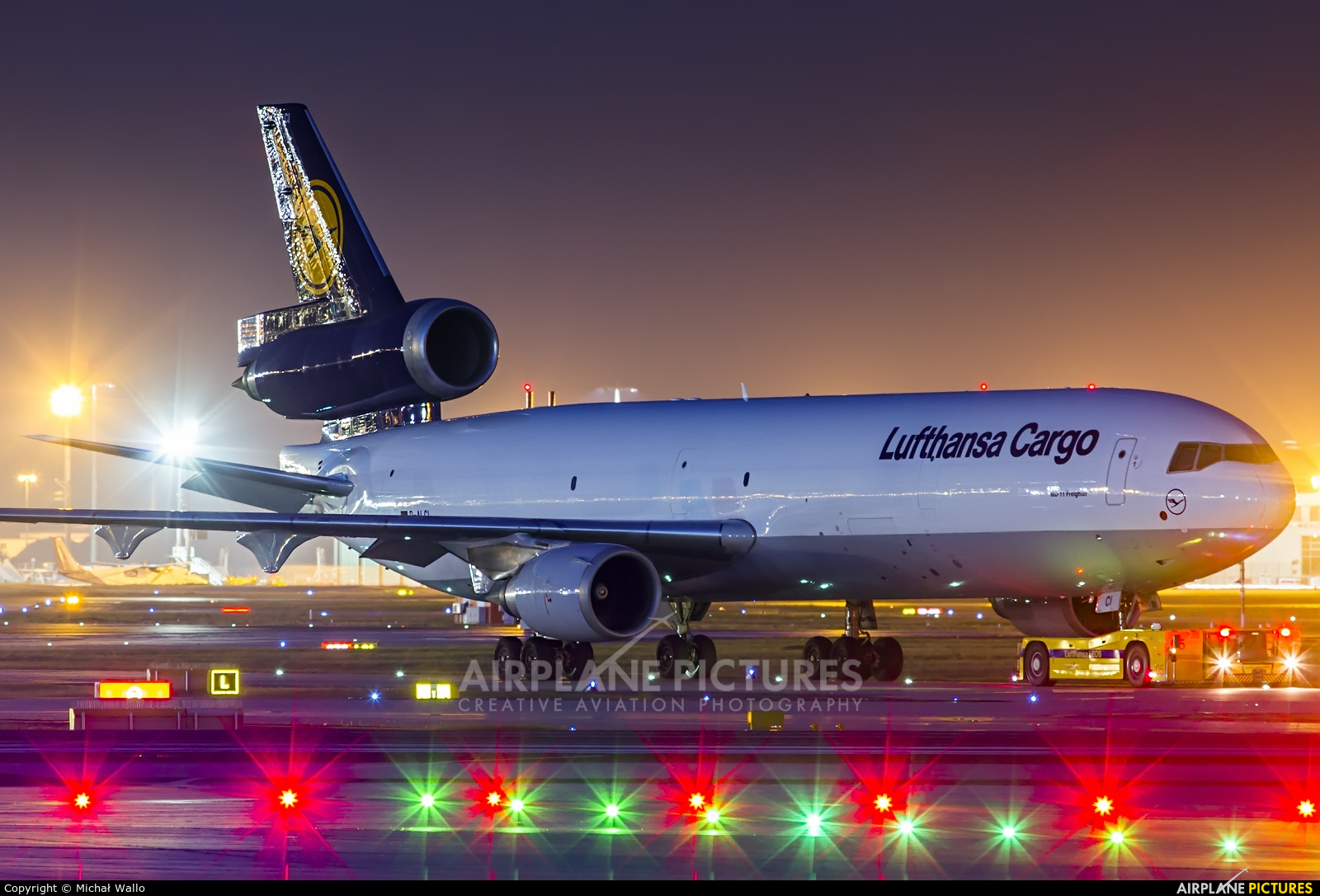 Lufthansa Cargo D-ALCI aircraft at Frankfurt