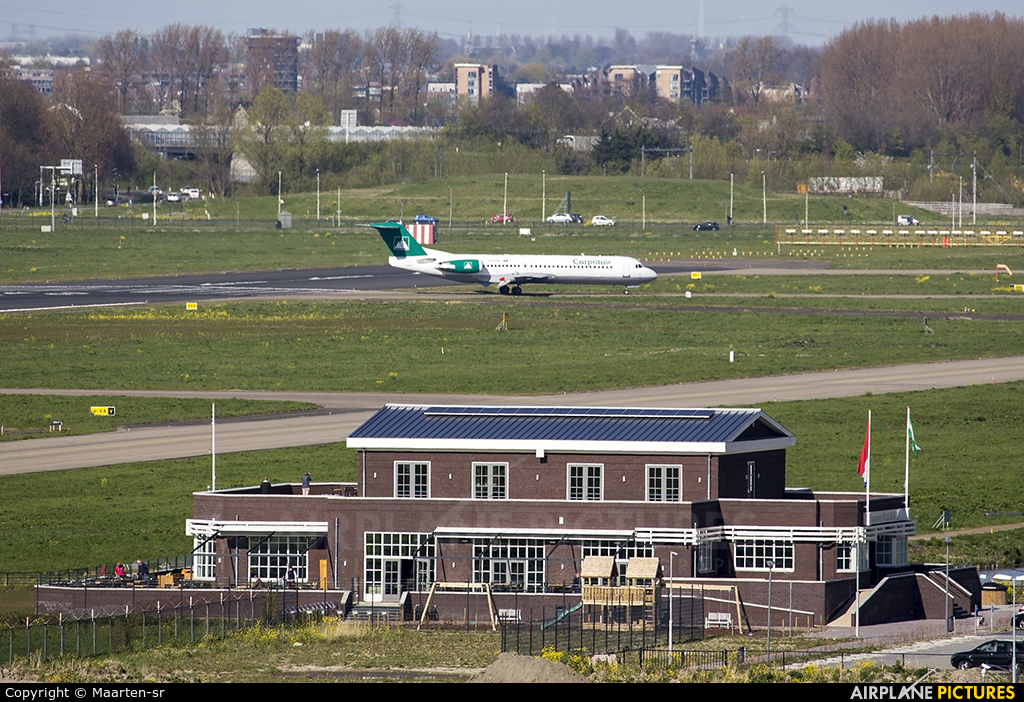 Carpatair YR-FZA aircraft at Rotterdam