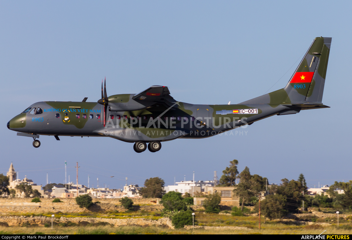 Vietnam - Air Force EC-001 aircraft at Malta Intl