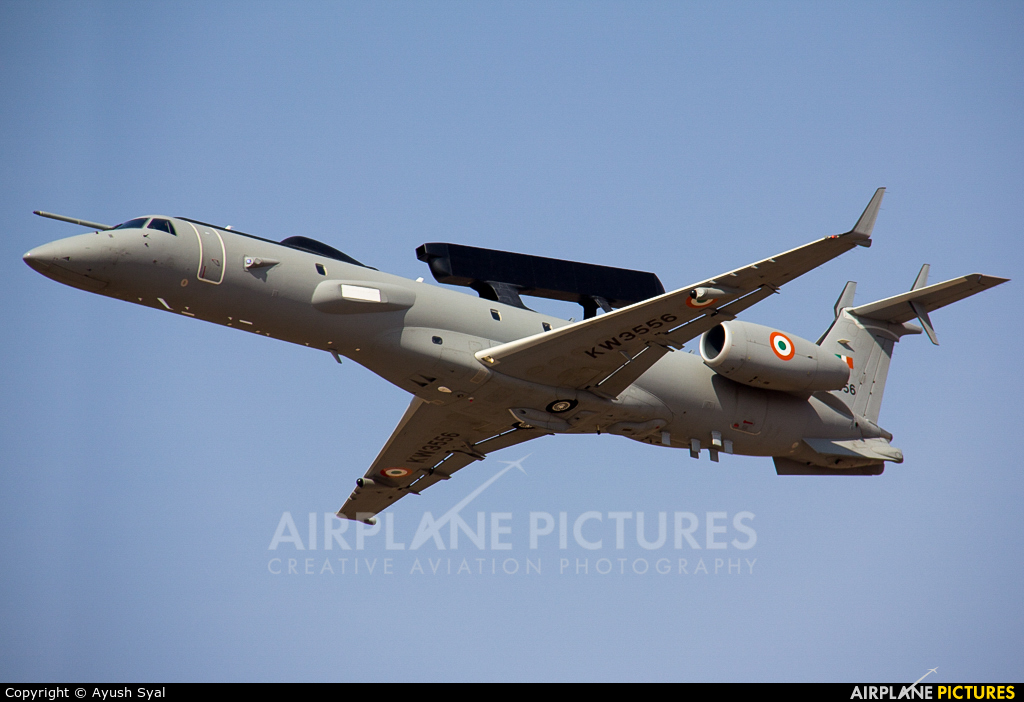 India - Air Force KW3556 aircraft at Yelahanka AFB