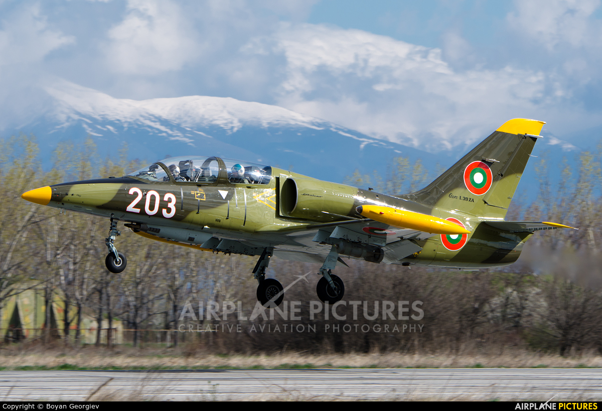 Bulgaria - Air Force 203 aircraft at Graf Ignatievo